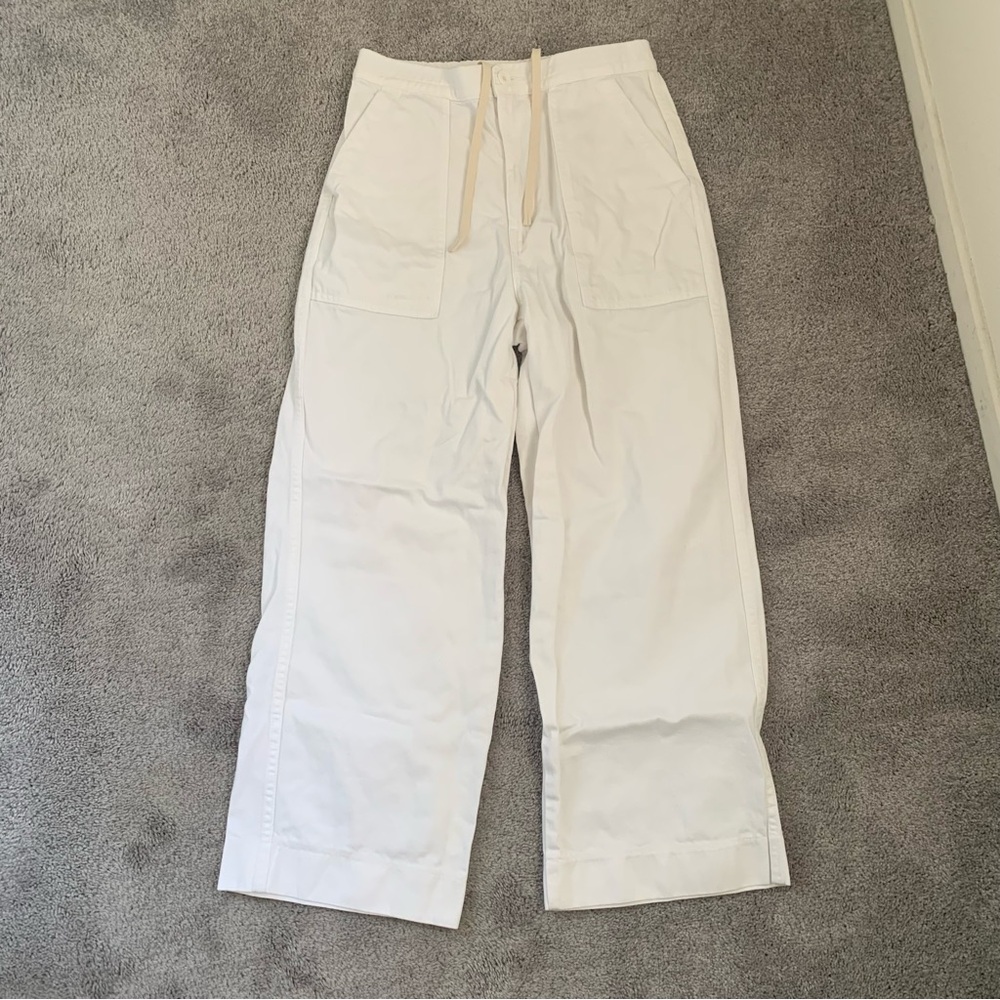 Uniqlo Women's Wide Leg Pants - Cream
